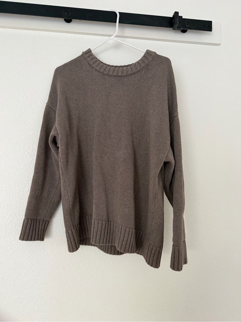 GAP Taupe Crewneck Sweater